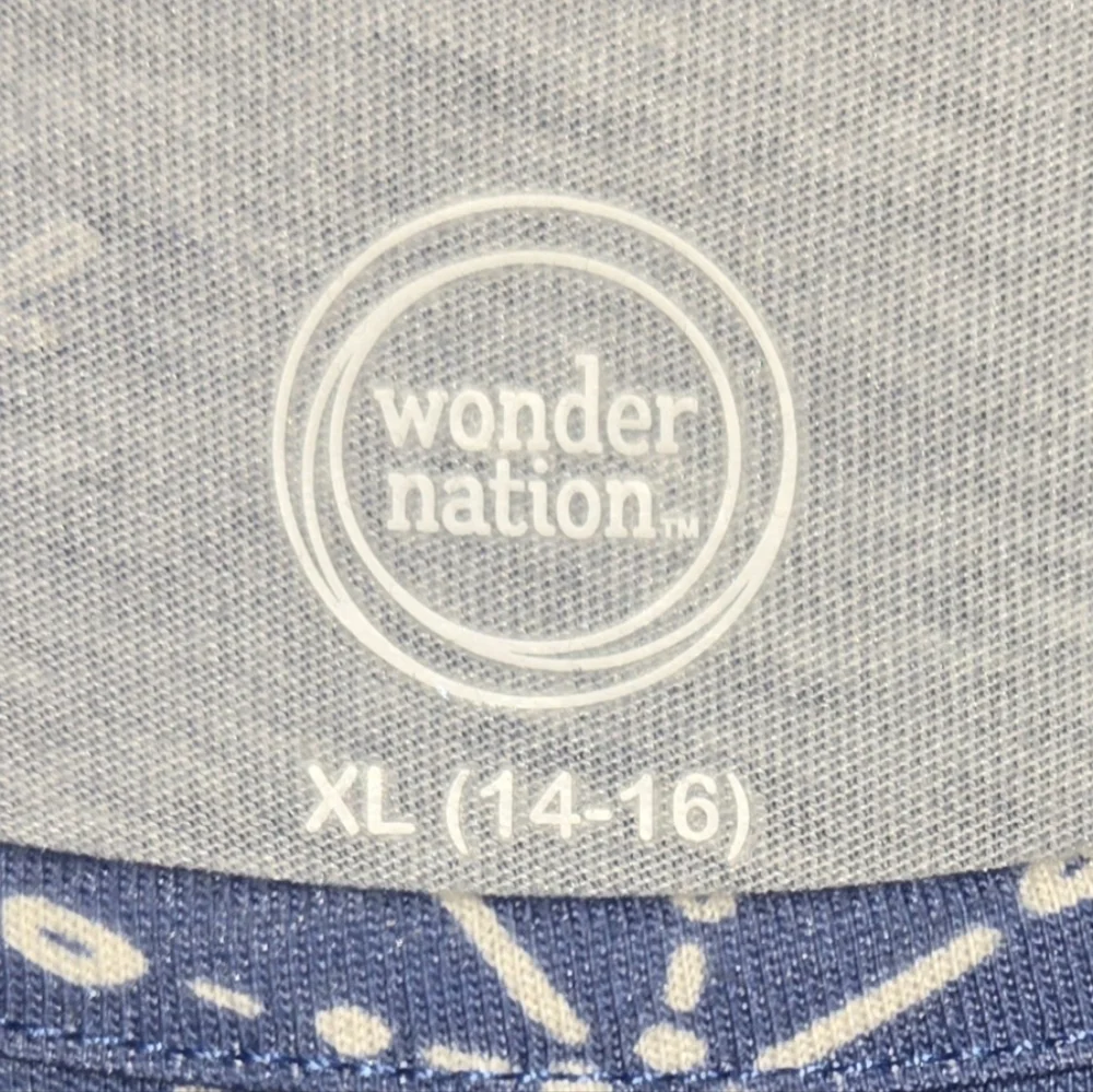 Wonder Nation Long Sleeve Pullover Fit&Flare Snowflake Dress Sz 14-16